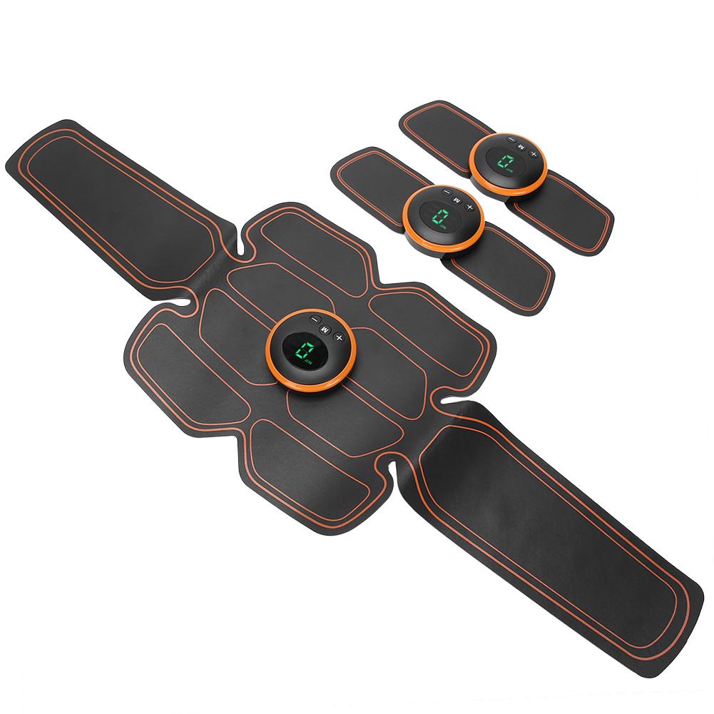 ABS Stimulator Trainer Portable Muscle Toner Abdominal Body Arm Toning Stimulating Belt