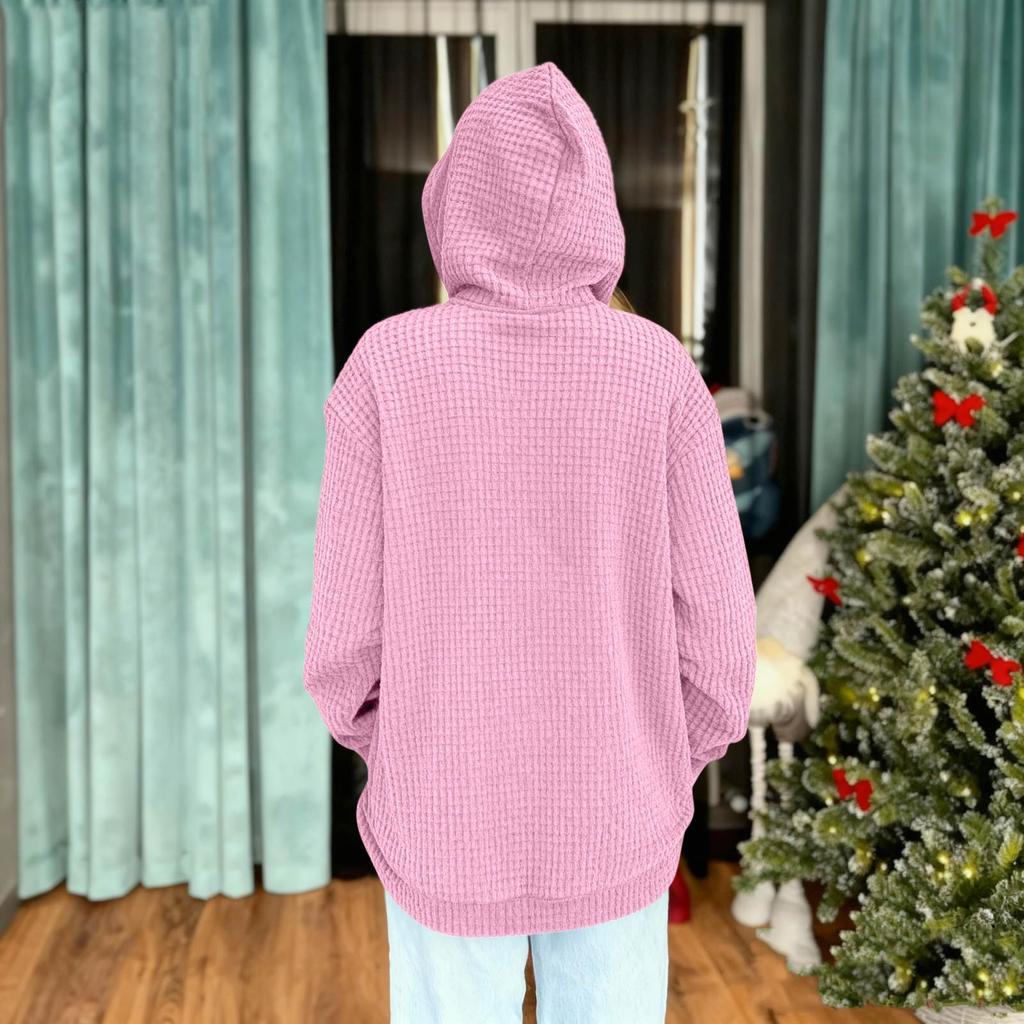 Men's And Women's Unisex Fashion Casual Top Solid Color Long Sleeve Pet Pocket Hoodie Sweatshirt