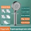 5 Modes Shower Head High Pressure Shower Head Water Saving Adjustable High Pressure Shower Head Bathroom Accessories