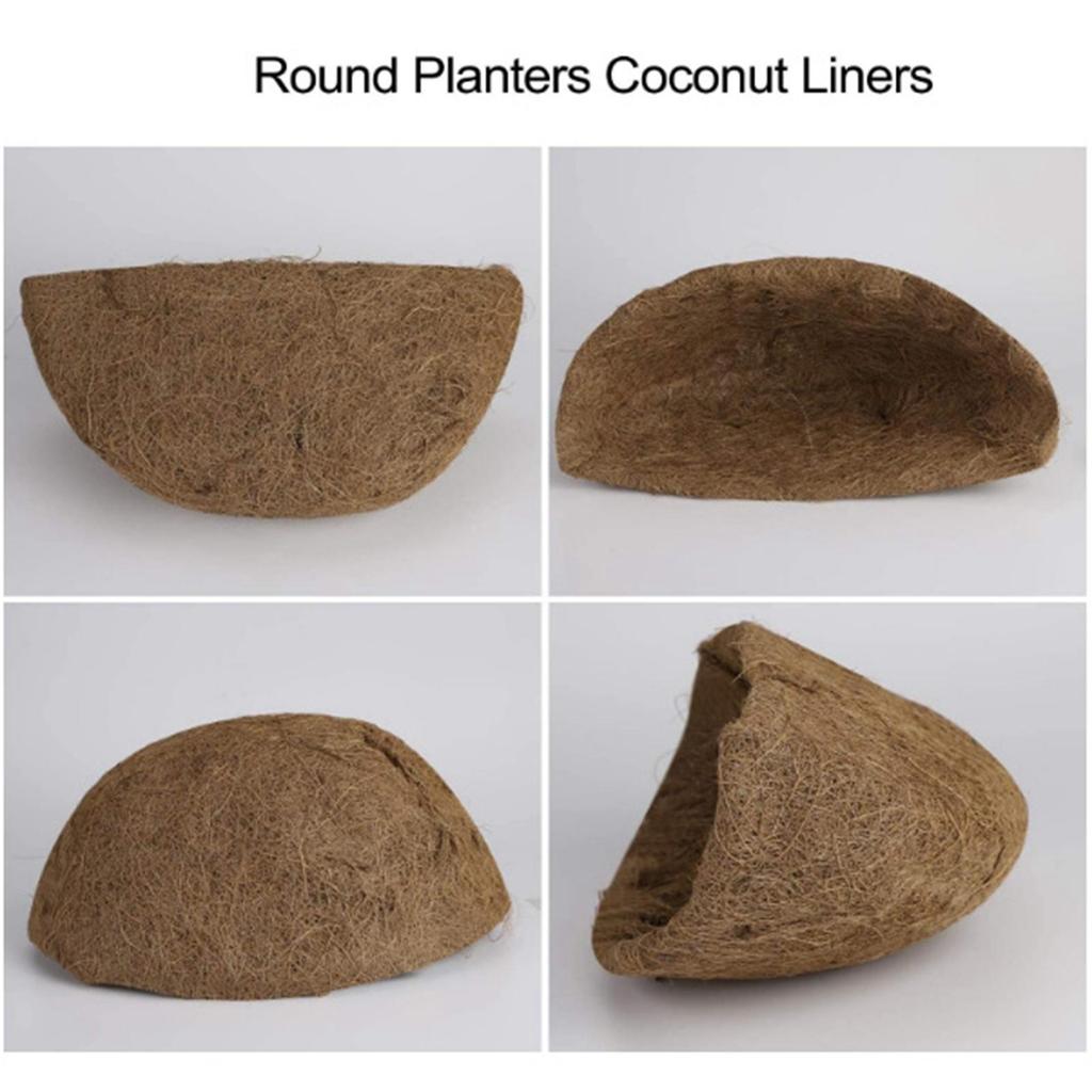 Hanging Basket Non-woven Coco Liner Coconut Fiber Planter Liner for Garden
