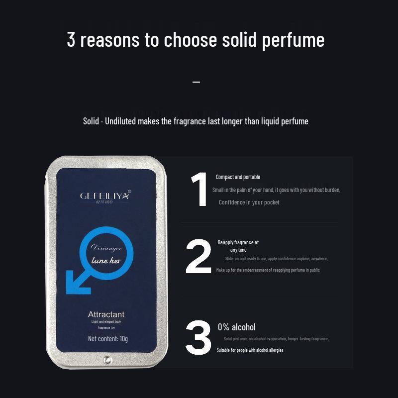 Unisex Cross-border Solid Perfume Balm: Long-lasting, Light Fragrance, Portable Body Balm from Vietnam