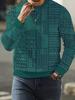 Round Neck Long Sleeve Sweatshirt Men's Spring and Autumn Fashion Round Neck Sweatshirt