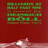 Billiards At Half Past Nine by Heinrich Boll Paperback Book 9780714501246