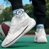 New mesh breathable basketball shoes for men shock-absorbing wear-resistant and anti-slip professional practical sports shoes