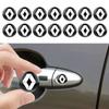 Car Lock Stickers Keyhole Anti-blocking Protection Styling For Renault Koleos Duster Megane 5 Logan Renault Clio Car Accessories S999