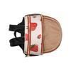 New COACH Court Coated Canvas With Pebbled Leather Backpack Mini Women's White/Red CH328-IMCAH