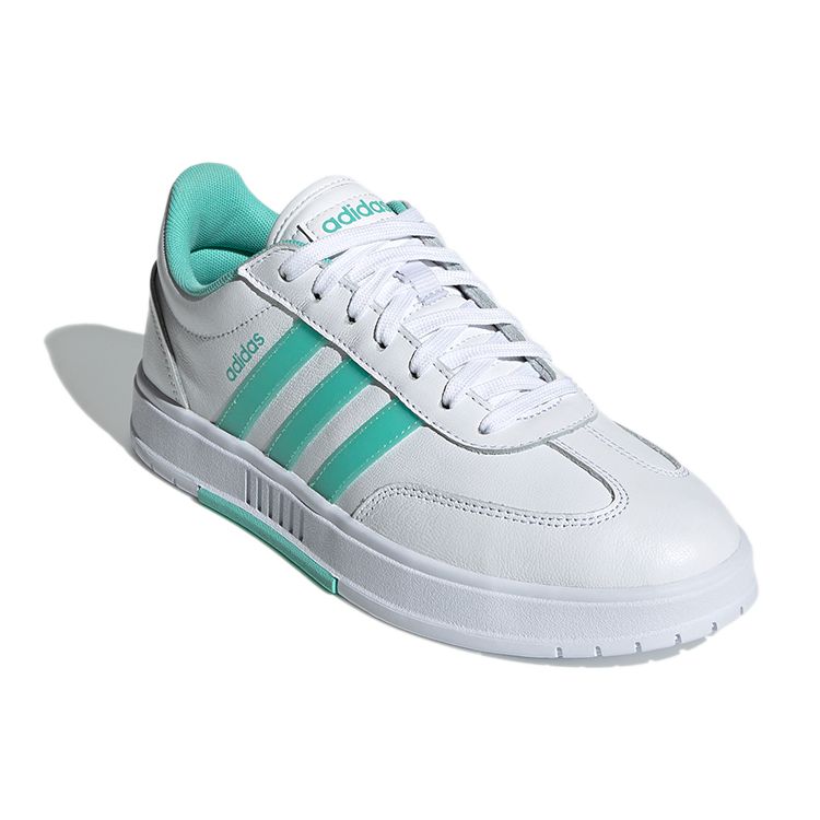 Adidas Neo Gradas Comfortable Casual Durable Low-Top Skate Shoes Women Sneakers White Green H01225