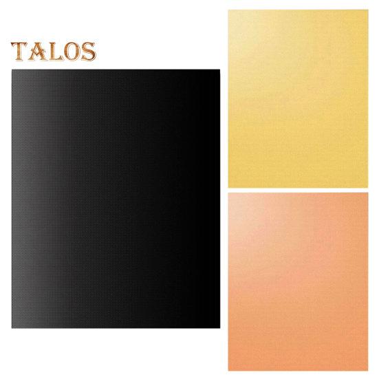 3Pcs Grill Mat Non-Stick Reusable BBQ Grilling Pads Easy To Clean Foldable 40x33cm Barbecue Mat for Outdoor Picnic