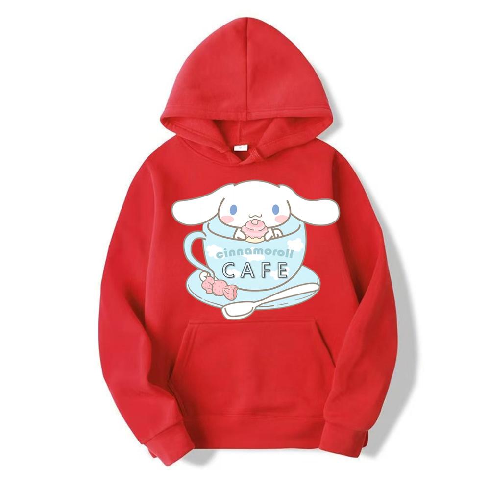 2025 Cinnamoroll My Melody Hoodies for Boys Girls Kids Sanrio Kawaii Woman and Men Casual Japanese Style Tops for Autumn Winter