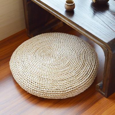 Thick Round Straw Tatami Meditation Cushion