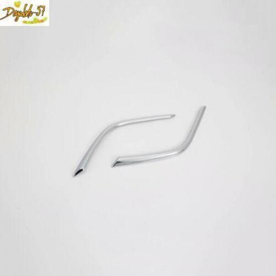 Front Fog Lamp Light Eyebrow Cover Trim For Mitsubishi Outlander - 2X