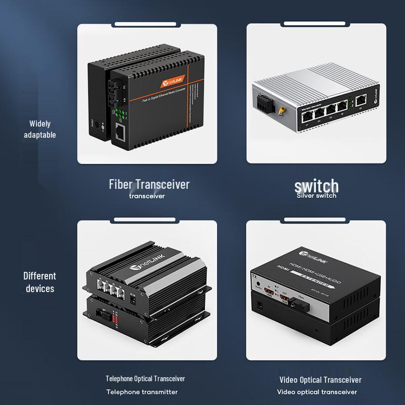 netLINK HTB-P52 5V 2A Fiber Optic Transceiver Power Adapter