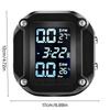 Motorcycle Tire Pressure Monitor LCD Display Motorbike Detector Waterproof Real-Time External Sensor Pressure Monitor System