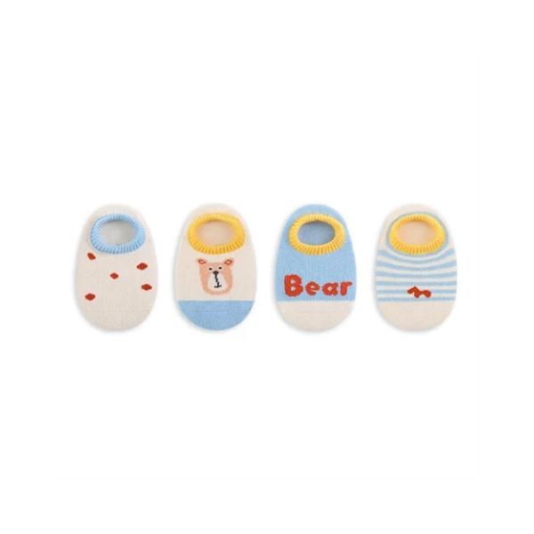 4Pairs/Set Newborn Baby Boat Socks For Girls Boys Summer Infant Girl Boy Toddler Floor Sock Anti-slip 0-4Y Children's Socks