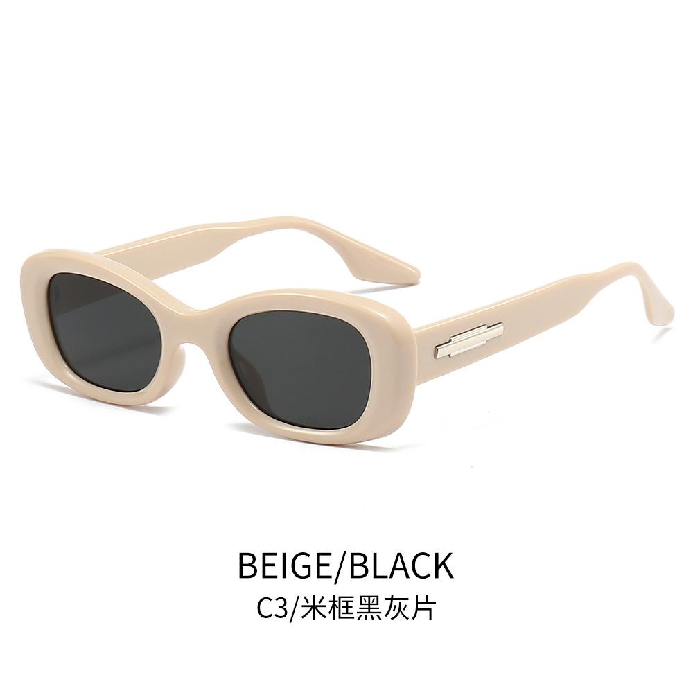 Fashion Sunglasses Xiaohongshu Trendy Sunglasses High-End Small Round Frame Sunglasses