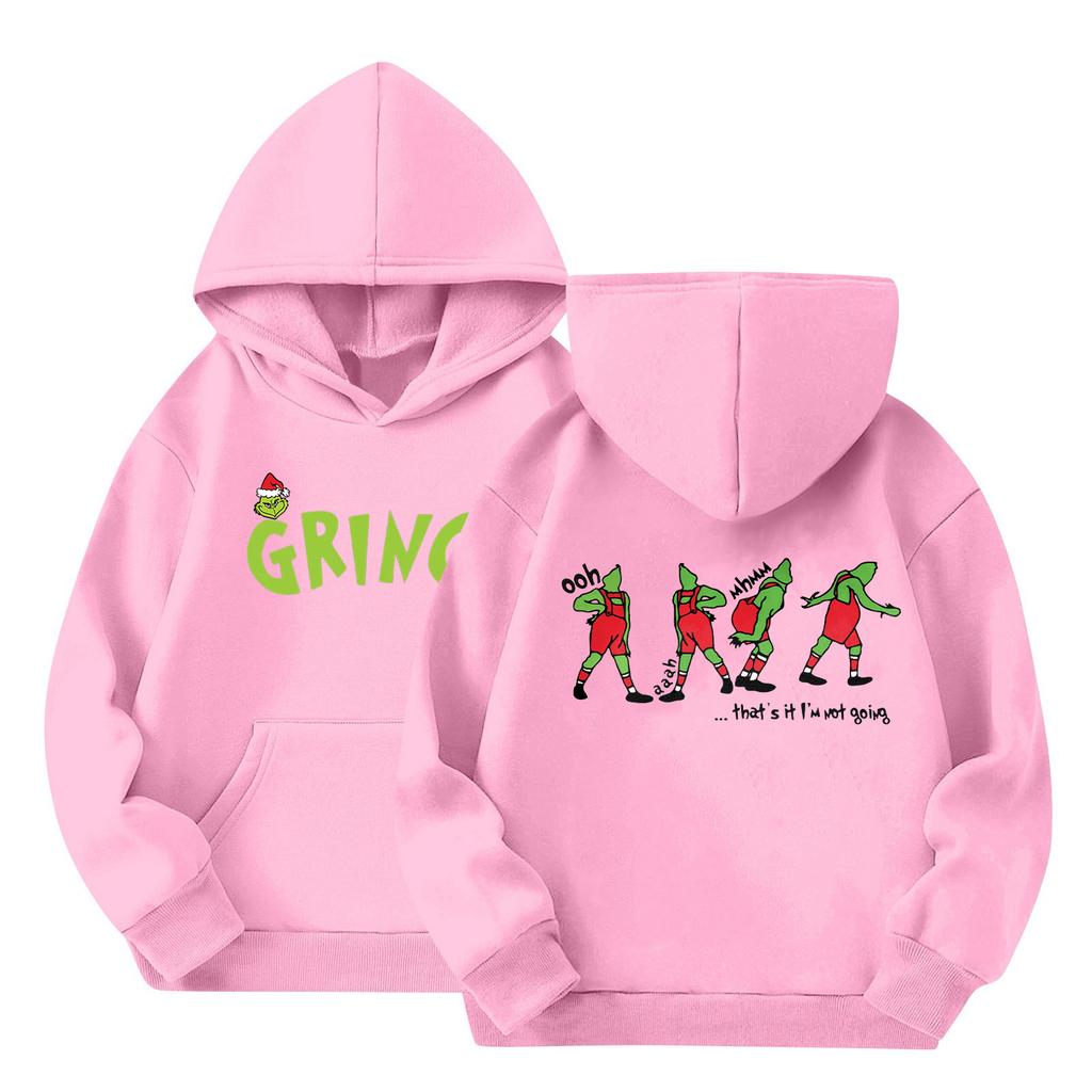 Cute Hoodies For Teen Children Trendy Preppy Hooded Sweatshirts Oversized Long Sleeve Shirts Clothes For Children