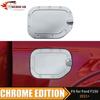 Chrome Gas Cap Cover Fuel Filler Door Tank Trim for Ford F150 + Accessories