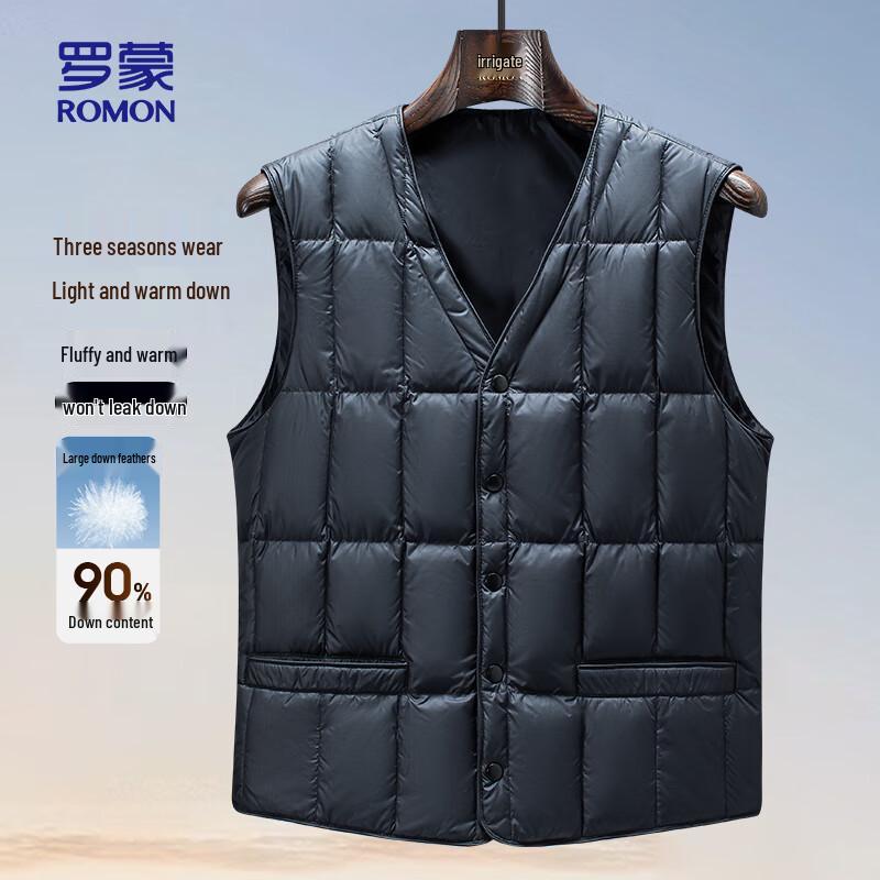 ROMON Men's Warm Casual Down Vest
