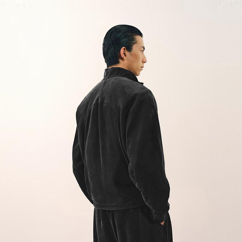 CROQUIS Men's 2026 Spring Raglan Stand Collar Jacket