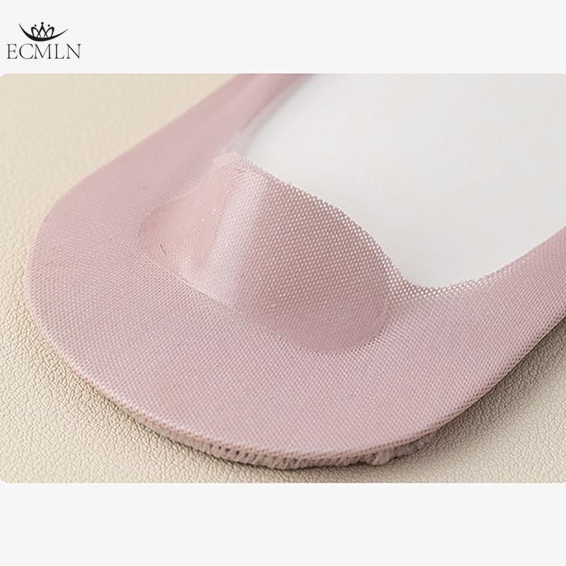 Invisible Boat Socks for Women In Summer Thin Mesh Breathable Non-slip No-drop Heel Mesh Low-top Shallow Mouth Short Socks for Women