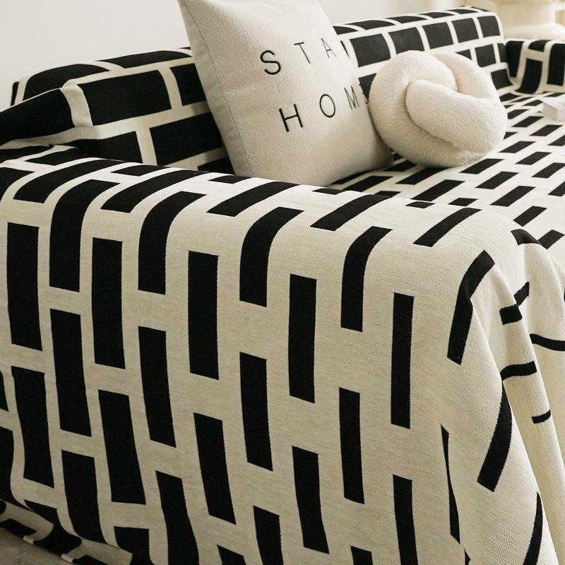 Sofa Towel for All Seasons, Non-slip Cushion, New Artistic Sofa Cover Cloth, Full Cover Cover