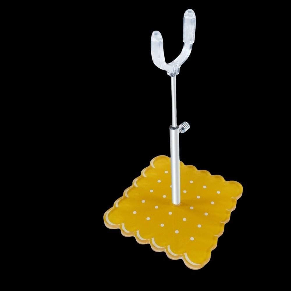 Shaped Base Doll Standing Bracket Retractable Model Holder Doll Display Rack  Doll Accessories