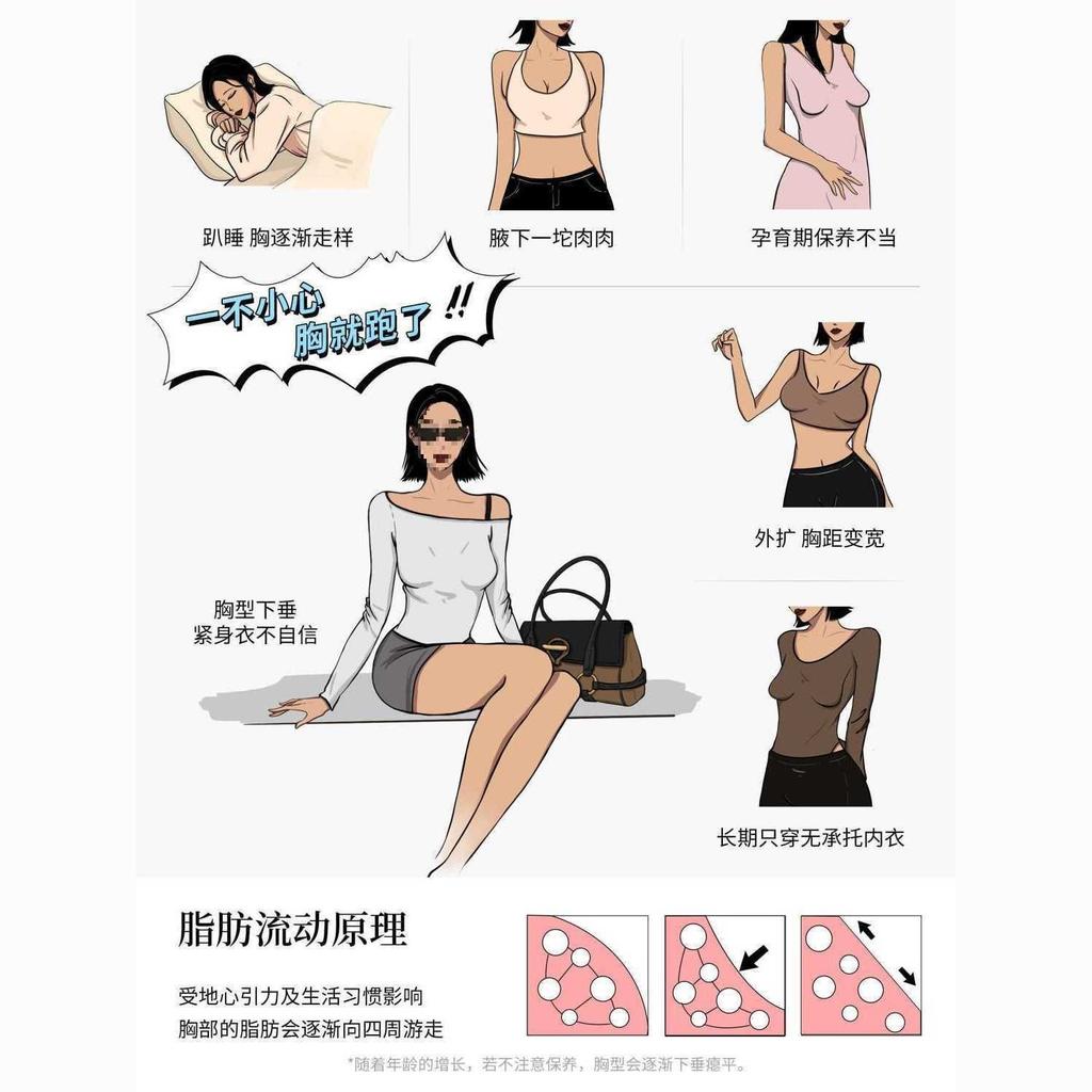 Sexy lace underwear women's small breasts gather pressure-free bra upper support shows large breasts anti-sagging bra set
