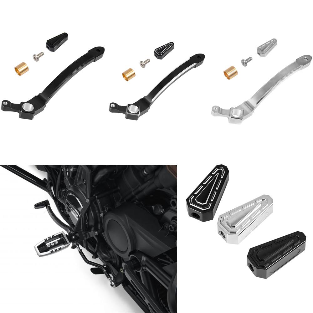 Motorradteile Linker Vordere Ferse Zehen Schalthebel Moto Fußrasten Schalthebel Stift Für Harley Sportster S 1250 RH1250S 2021 2022