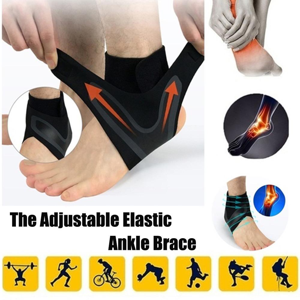 

1 шт., компрессионная повязка на лодыжку, эластичная повязка на лодыжку, регулируемая повязка на лодыжку, защитная повязка для ног