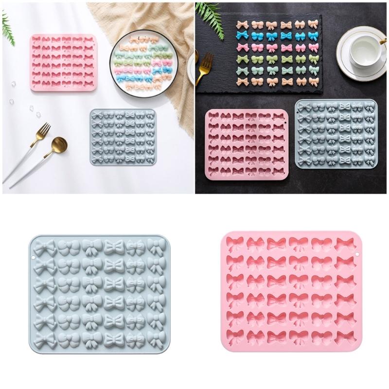 Elegant Bowknot Silicone Molds for Individualized Dessert and Crafts High Quality Materials for Stable Use