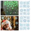 DIY Christmas Snowflake Sticker Electrostatic Shopwindow Ornament Glass Windows Door