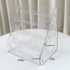 Baji Multi-layer Transparent Desktop Display Stand for Badges