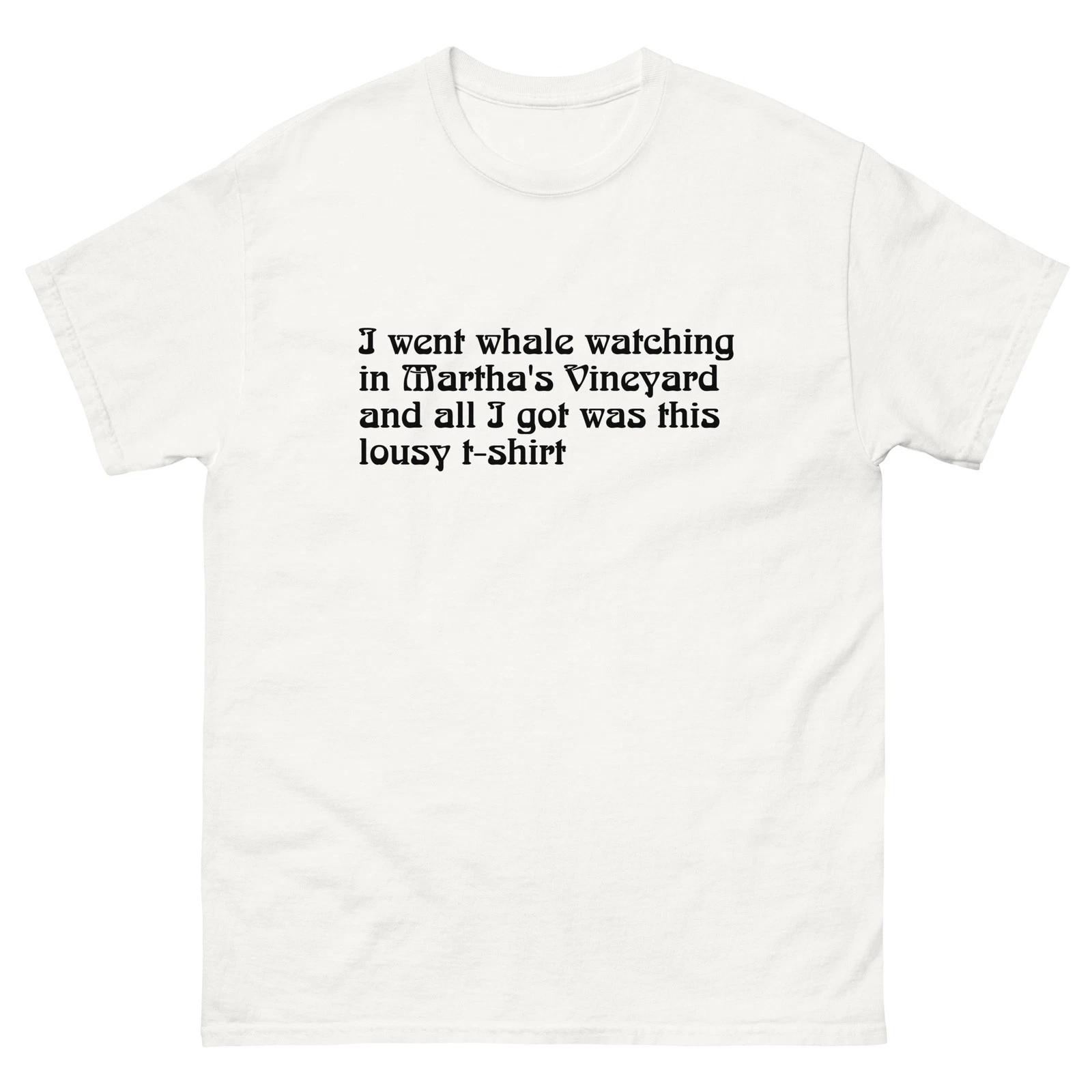 Whales Tale Marthas Vineyard men white tee shirt t-shirt XL