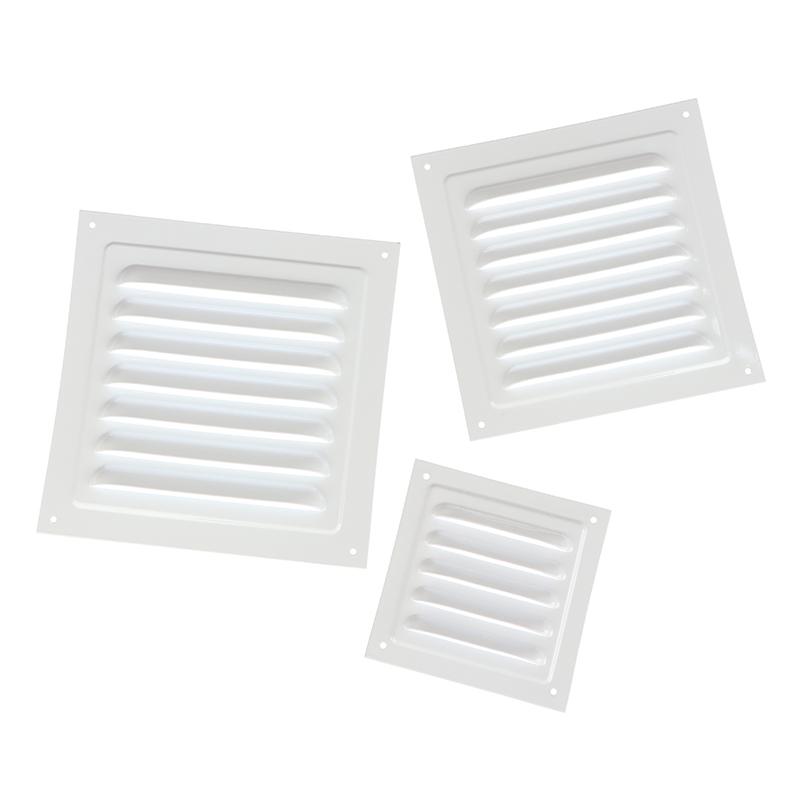 1Pc 100-250mm Aluminum Alloy Air Vent Grille Air System Net Cover Screen Exhaust Outlet Square Heating Cooling Vents Plate