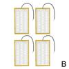 2/4pcs DC12V Car Carbon Fiber Heater Seat Heating Pads Heater Winter Alloy Wire Heated Seat Heater Pads For Car Seat Heater