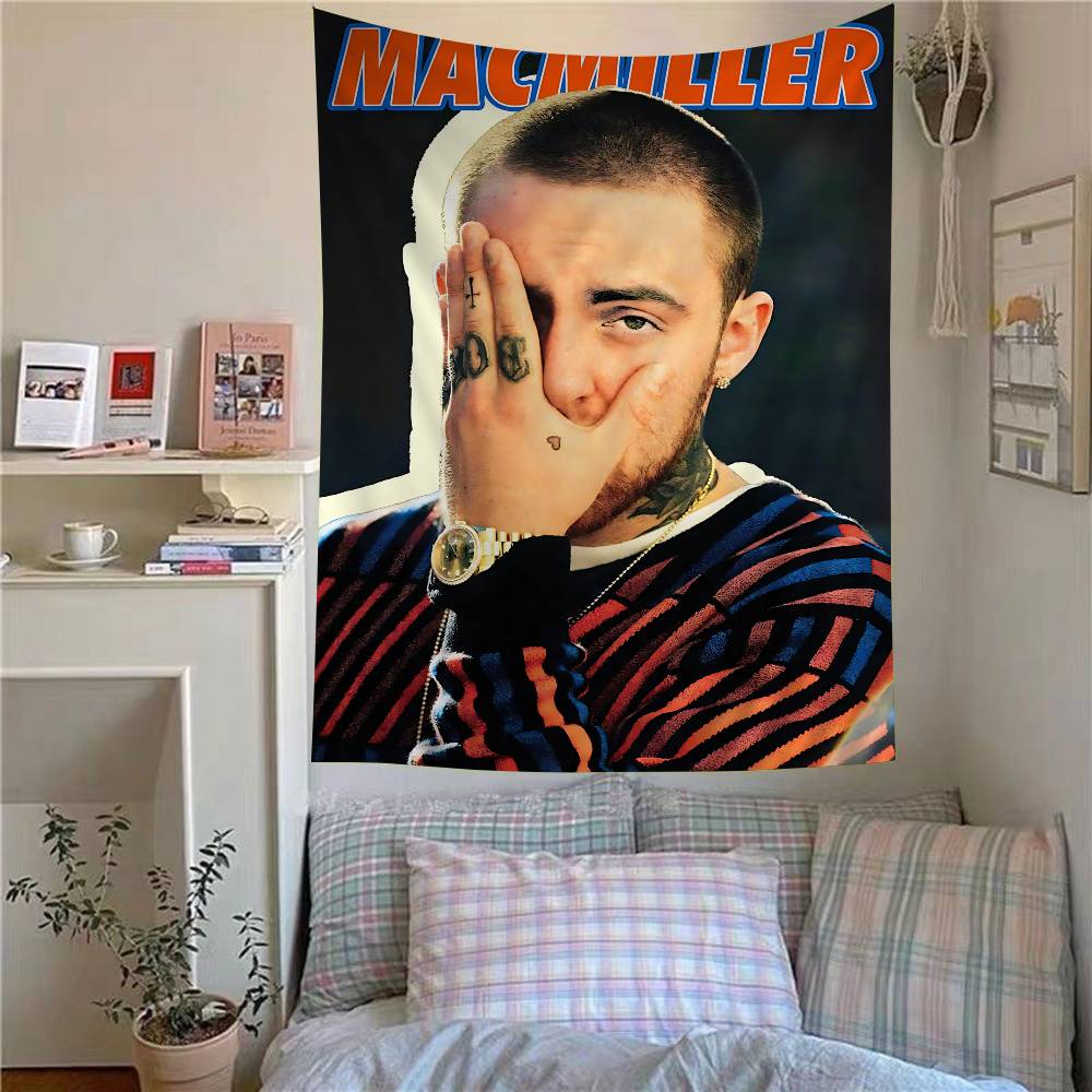 Singer MMac Circles Miller Colorful Tapestry Wall Hanging Hippie Flower Wall Carpets Dorm Decor Japanese Tapestry