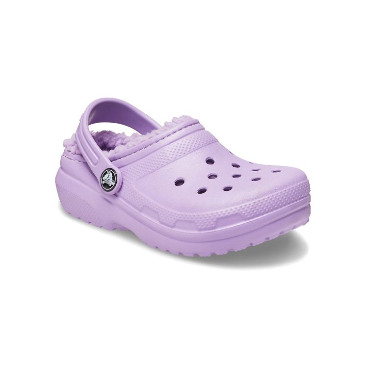 Crocs Classic Fuzzy Sandals Kids Sandals Lilac-Purple 203506-5PR