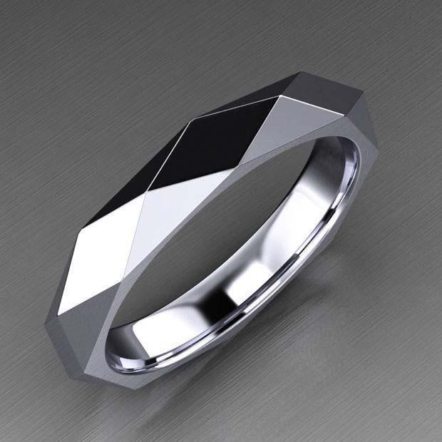 He Cheng Women's Minimalist Zircon Ring, Real Gold Plated, European and American Style