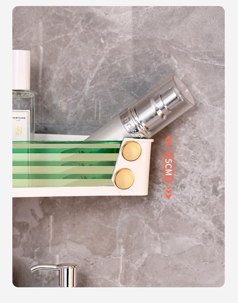 Wall-Mounted Bathroom Cabinet & Kitchen Spice Rack with Towel Holder - Punch-Free, Free Shipping