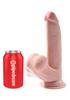 Realistic 3D Cock Swinging Balls Dildo 18 X 5 Cm - King Cock - Realistic Dildos