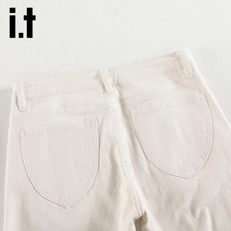 Izzue Women's High-Waist Slim Fit Flare Jeans