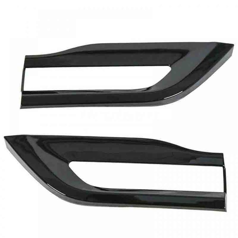 4Pcs Gloss Black Car Tail Light Trim Bezel Kit For Jeep Grand Cherokee 2014-2020