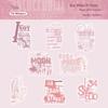Retro Butterfly Theme Stickers: Fall Series - 16 Decorative Sulfuric Acid Paper Stickers