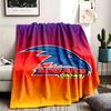 Adelaide Crows  Theme Personalized Outdoor Flannel Blankets Soft And Suitable For All Seasons Perfect For Sofas Beds And Camping