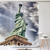 American Style Statue of Liberty Printed Shower Curtain Bathroom Curtains Home Decor Waterproof Polyester Fabric with Hooks