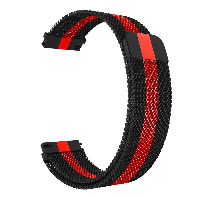 Huawei GT6/GT5/GT4 e Samsung Watch5 Pro Cinturino Magnetico in Metallo Milanesse