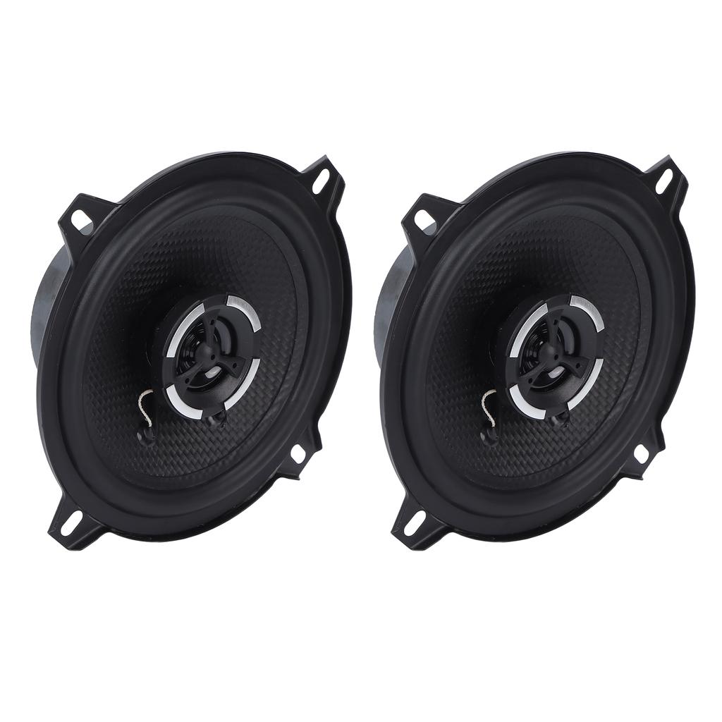 2PCS Car Audio Tweeter 5.2in 13.2cm 4 Ohm  70‑20KHZ 91dB 12V Round Speaker Universal Accessories