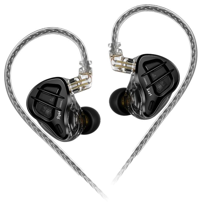 KZ ZAR HiFi Wired Earphone In Ear Monitor Earbuds Hybrid Technology 7BA+1DD IEM Headset With Microphone Bass Phone Headphones