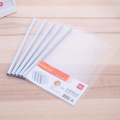 Thickened Handout Meeting Report Test Paper Clip Book Wallet Book Clip Student Info Booklet Hair Clip Transparent Office Supplies Stick File Folder