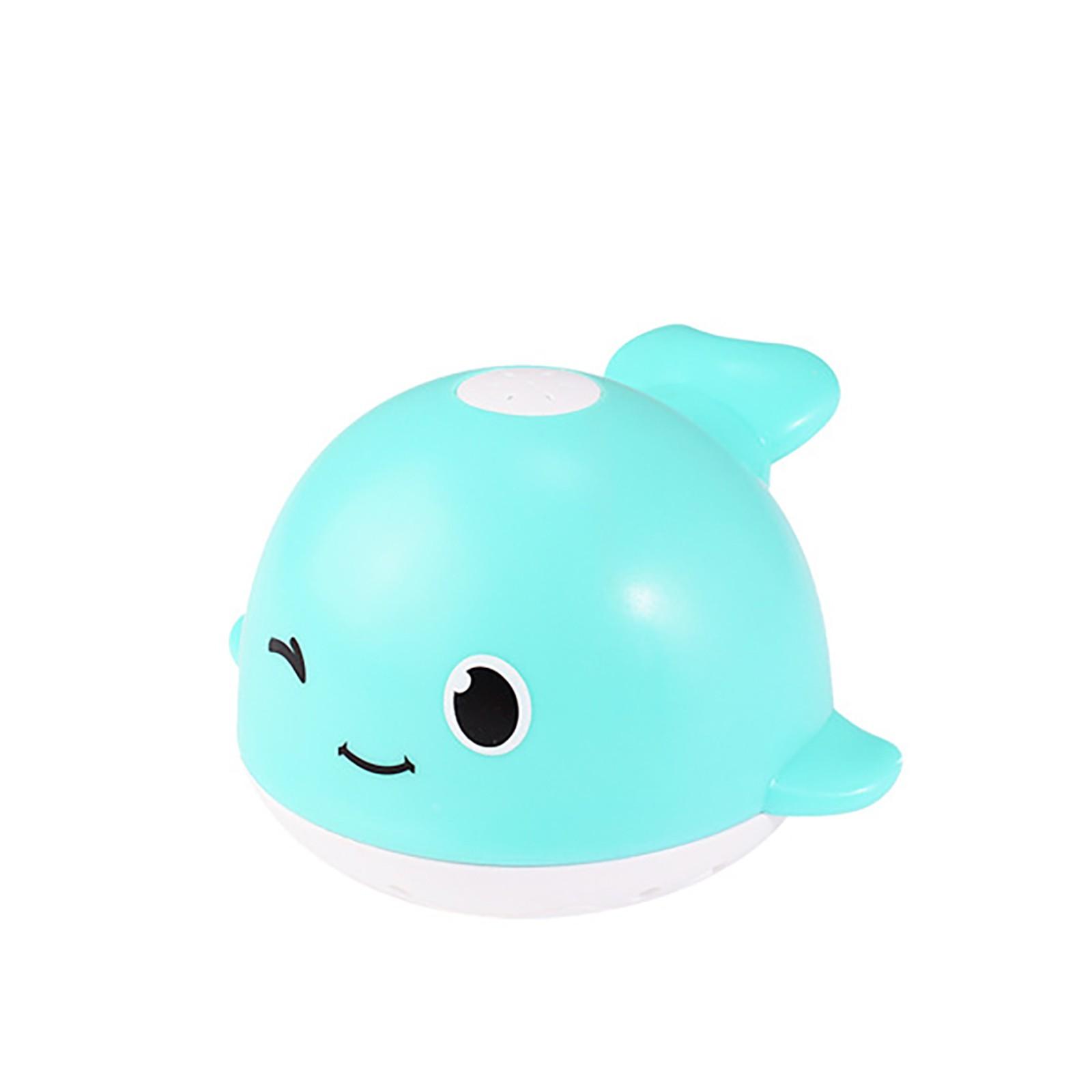 

(H0826)Детские игрушки для ванной, индукционная игрушка для распыления воды со светодиодной подсветкой, игрушка-спринклер для маленьких детей, игрушка для детской ванночки для малышей One Size синий